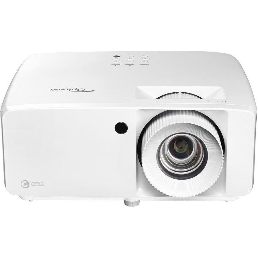 Optoma 3D DLP Projector - 16:9 - White - High Dynamic Range (HDR) - Front - 1080p - 30000