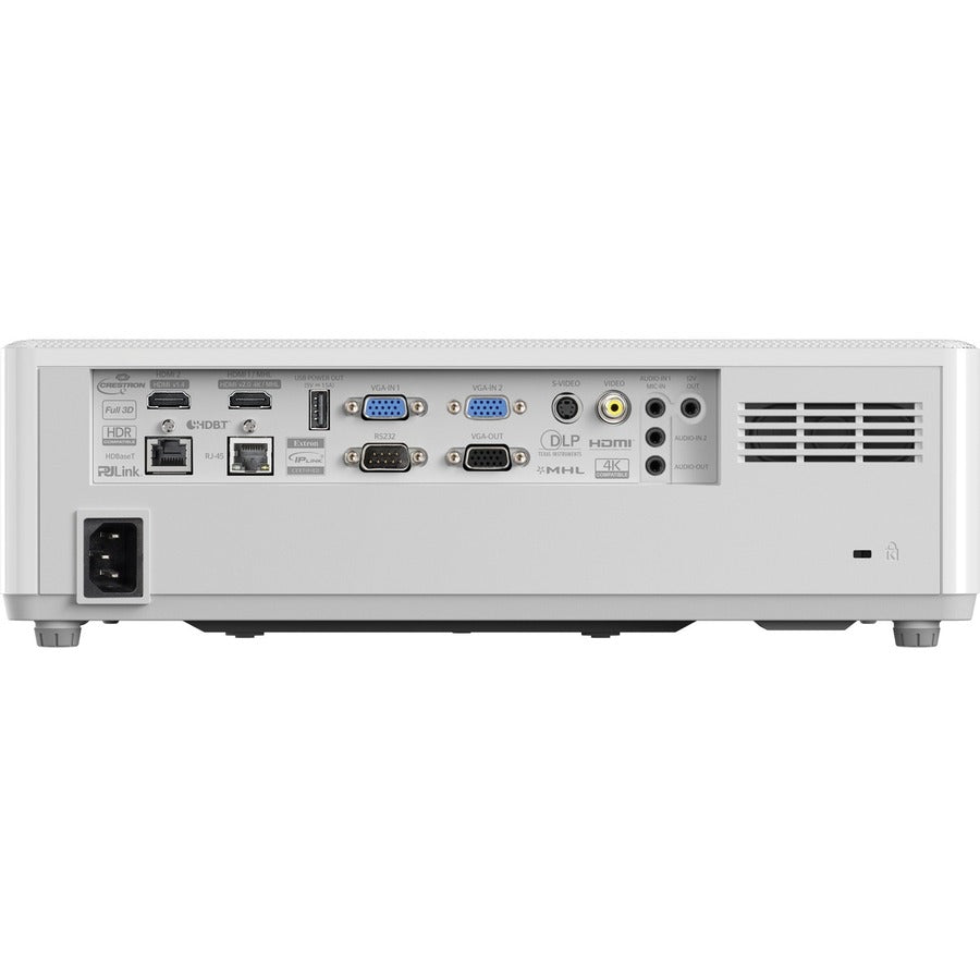 Optoma ProScene ZU506T 3D Ready DLP Projector - 16:10 - White - 1920 x 1200 - Front Rear C