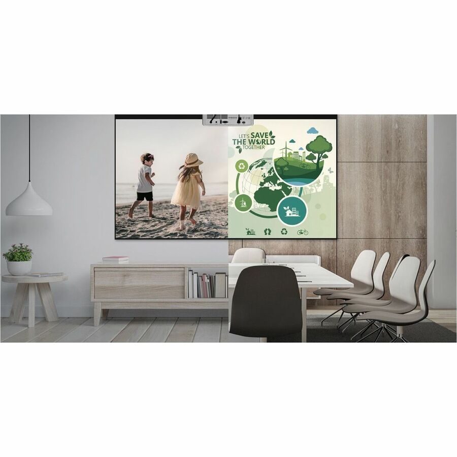 Optoma ZH400ST Eco-Friendly High Brightness Short Throw Full HD Laser Projector