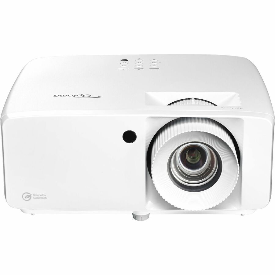 Optoma ZK450 3D DLP Projector - 16:9 - White - High Dynamic Range (HDR) - Front - 1080p -