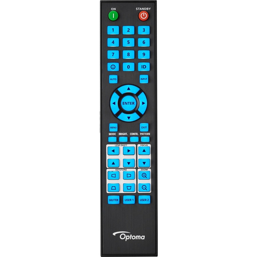 Optoma ZU820T 3D DLP Projector - 16:10 - High Dynamic Range (HDR) - Front - 1080p - 30000