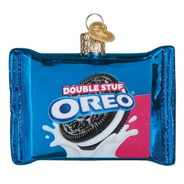 Oreo Double Stuf Cookie Glass Ornament