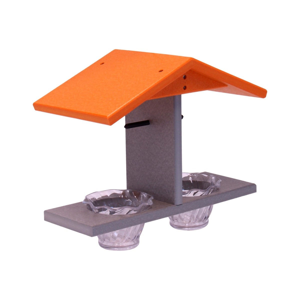 Oriole Bird Feeder, Double-Cup Jelly Oriole Feeder with Pegs for Orange Halves