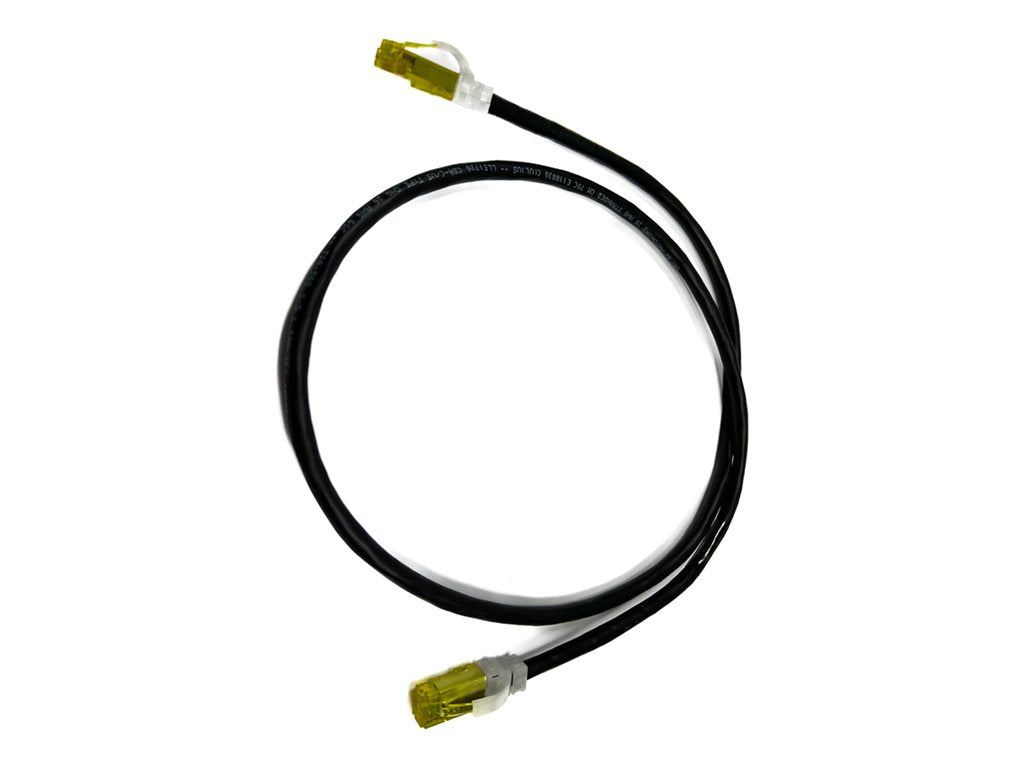 Ortronics Clarity - Patch cable - RJ-45 (M) to RJ-45 (M) - 7 ft - UTP - CAT 6a - snagless, stranded - black MC6A07-00