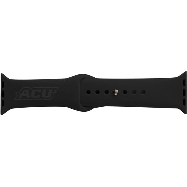 OTM Abilene Christian University Silicone Apple Watch Band, Classic OC-ACU-AAAA00A