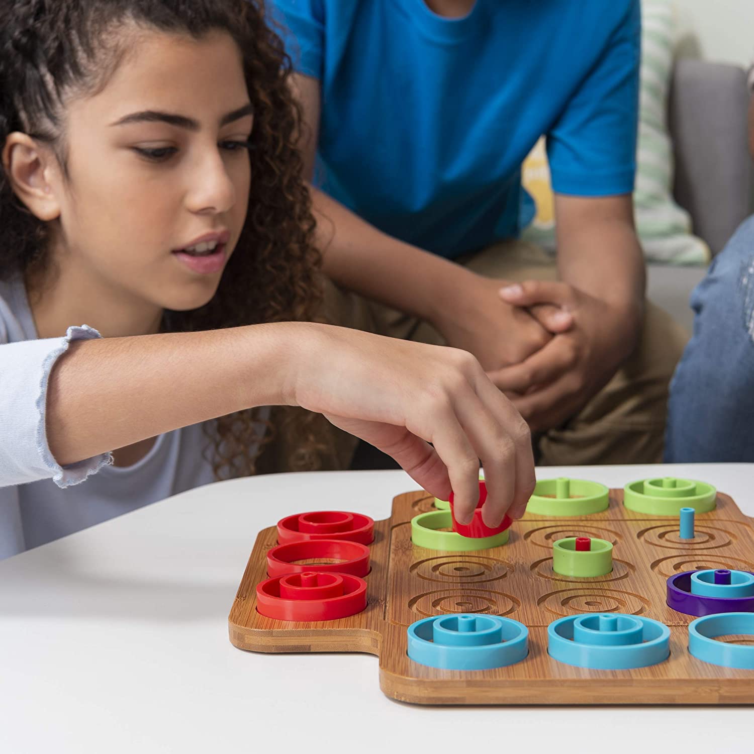 Otrio Deluxe - Wood Strategy-Based Board Game