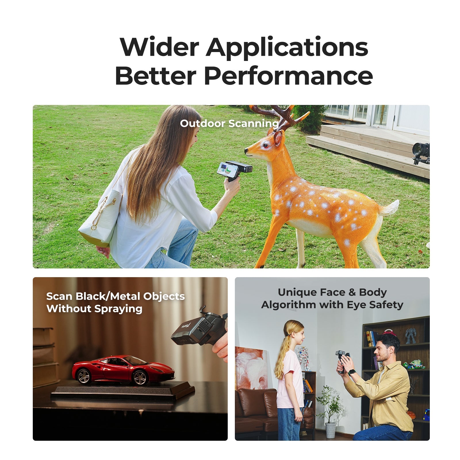 Otter Lite/Basic 3D Scanner with High Precision and Wireless Scanning Hot Sale