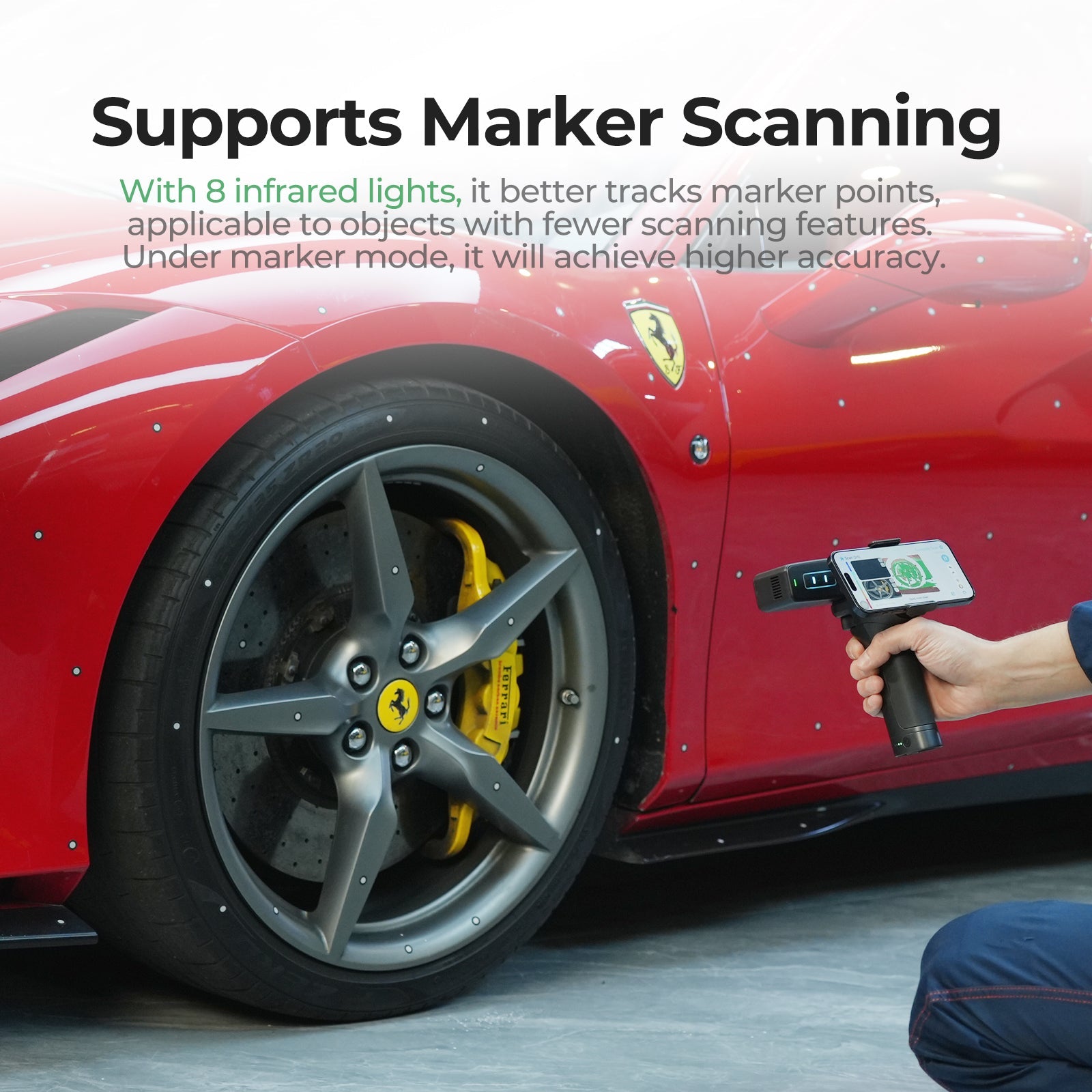 Otter Lite/Basic 3D Scanner with High Precision and Wireless Scanning Hot Sale