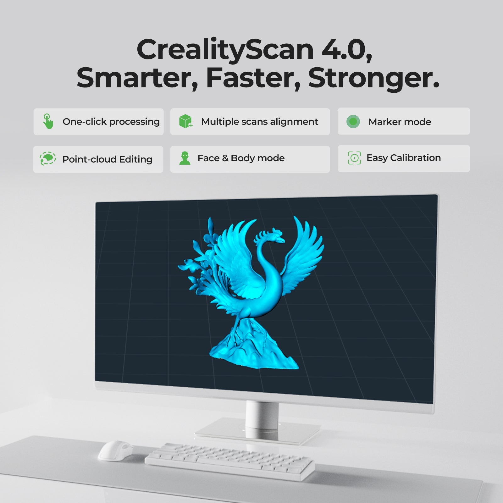 Otter Lite/Basic 3D Scanner with High Precision and Wireless Scanning Hot Sale