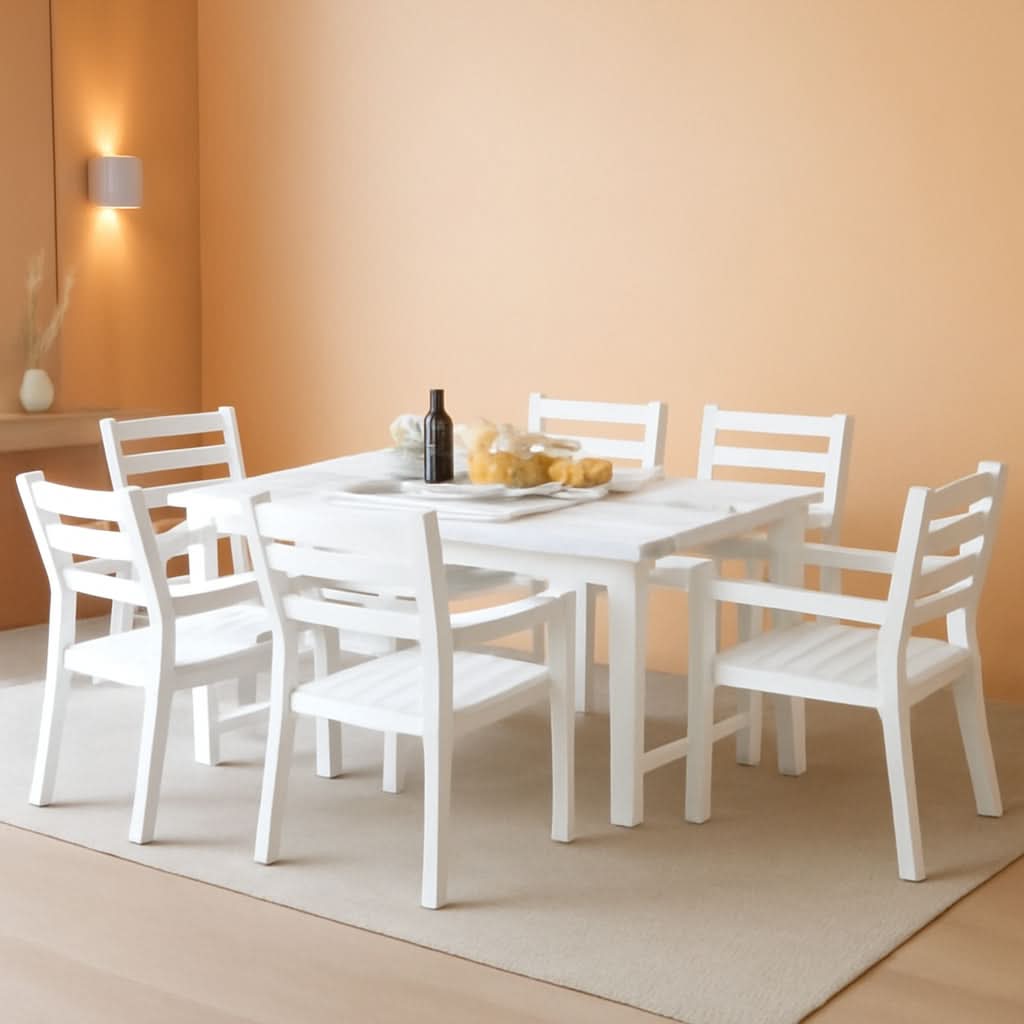 Outdoor Dining Set 71 Inch Umbrella Hole Patio Garden