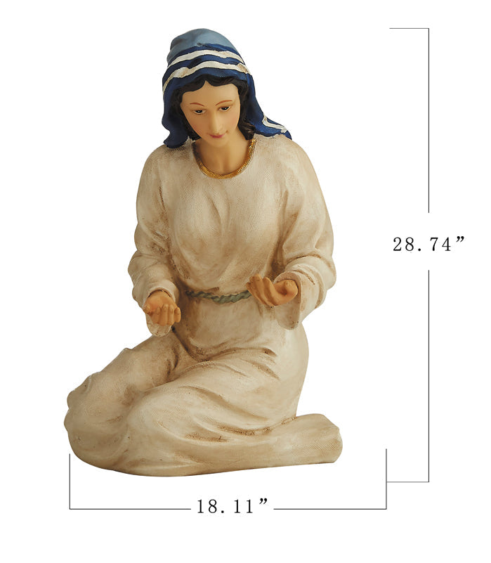 Outdoor Nativity Set - 12 Piece - 58" tall