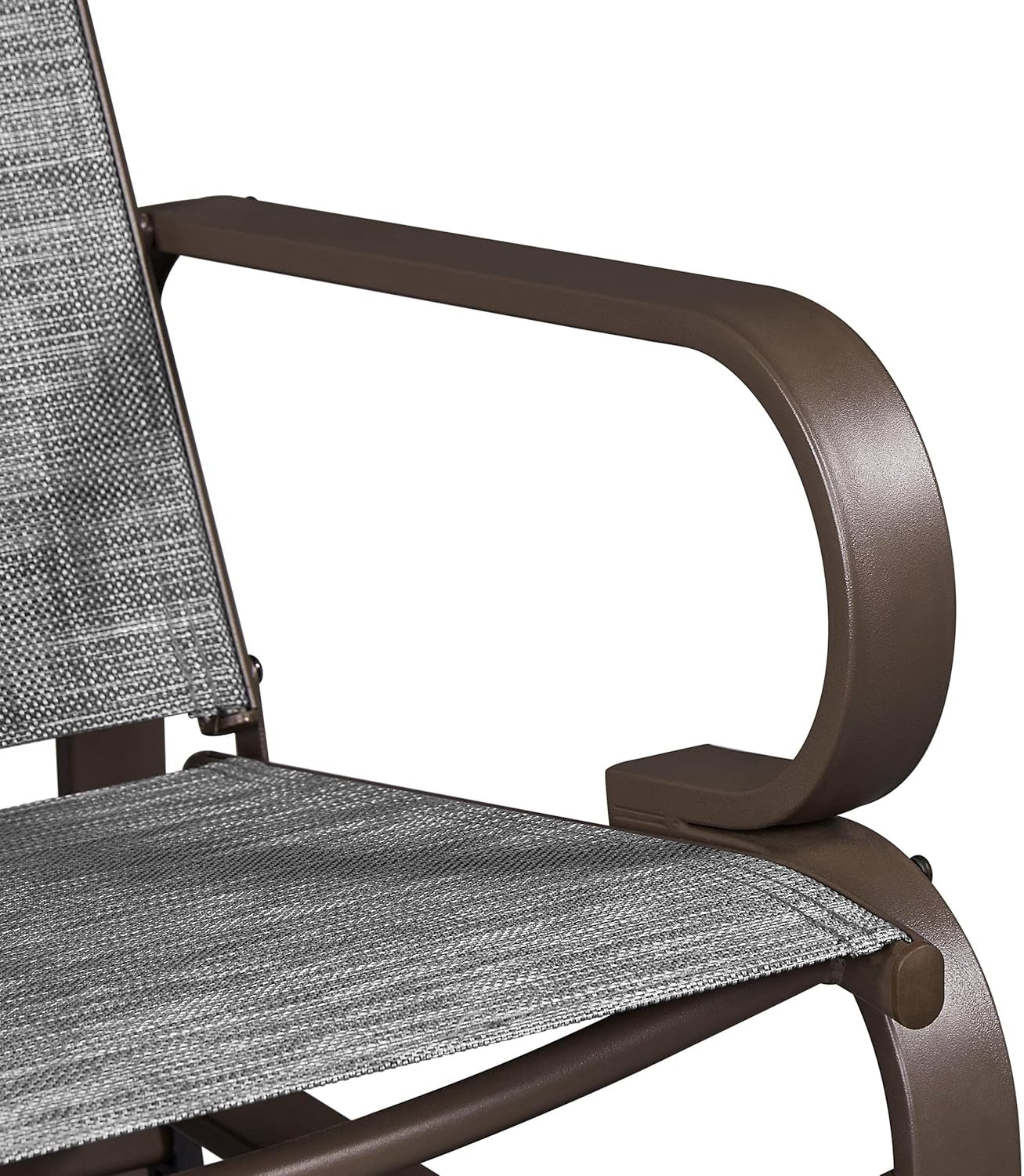 Outdoor Patio Glider Chairs with Breathable Sling Fabric