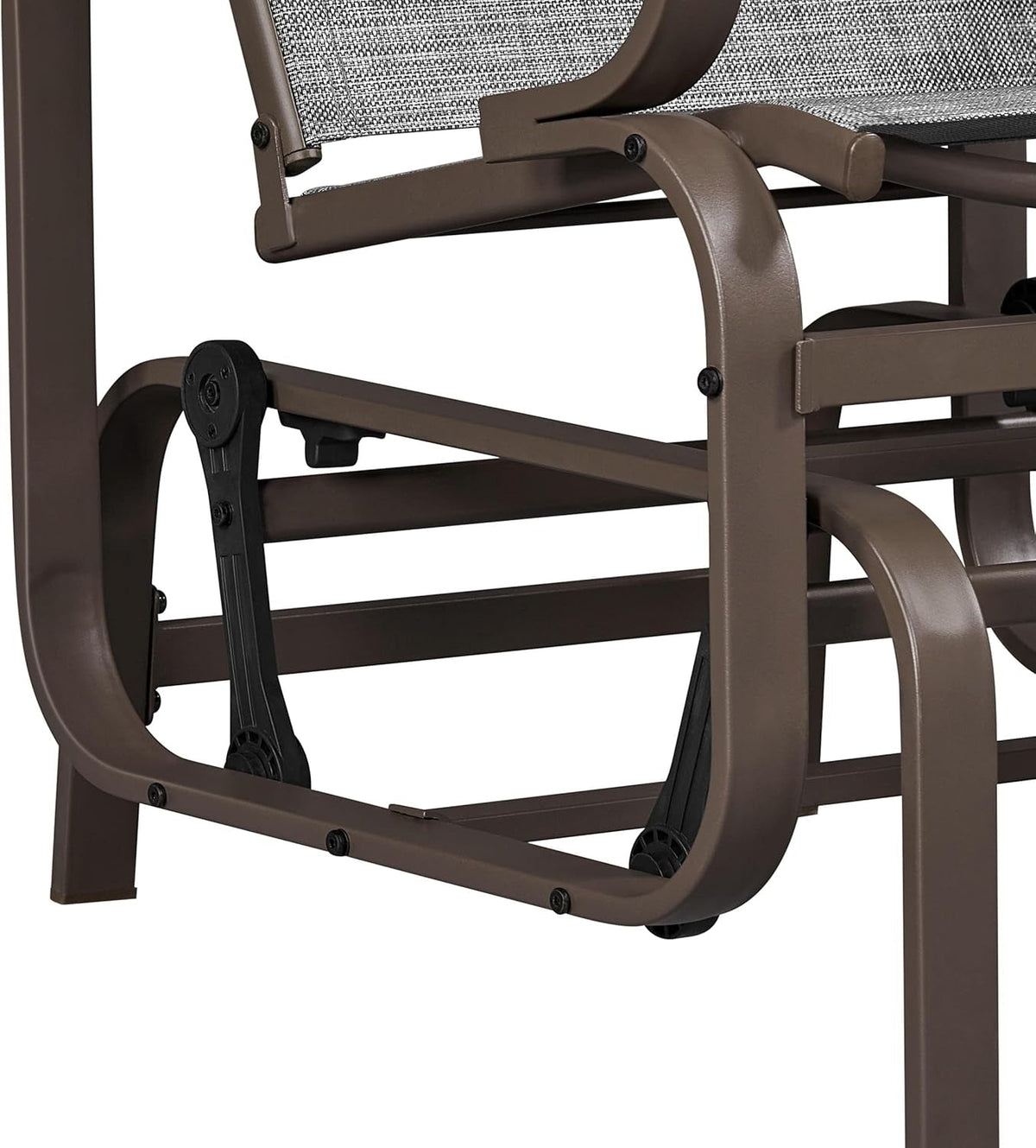 Outdoor Patio Glider Chairs with Breathable Sling Fabric