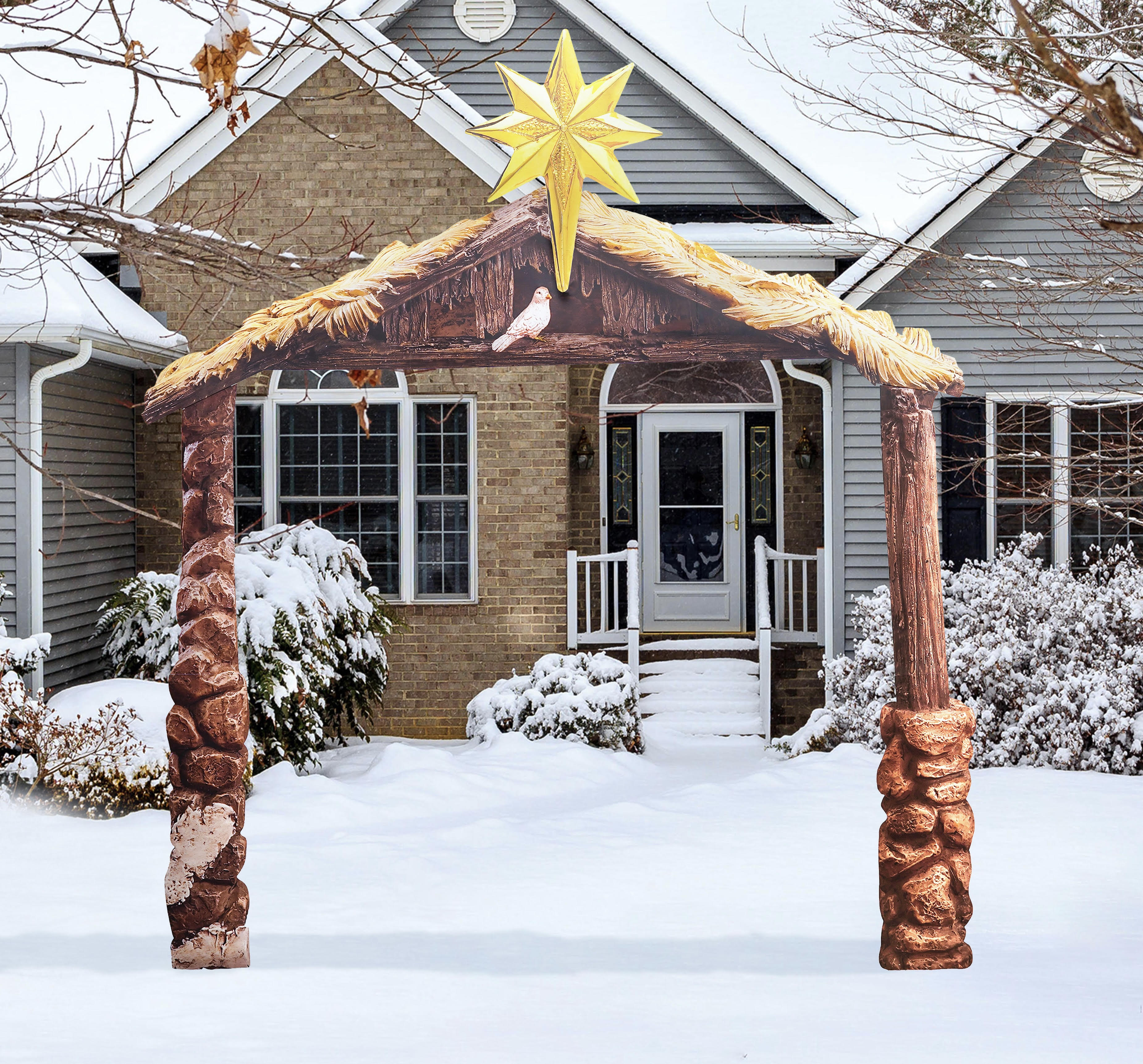 Outdoor Stable for The Real Life Outdoor Nativity