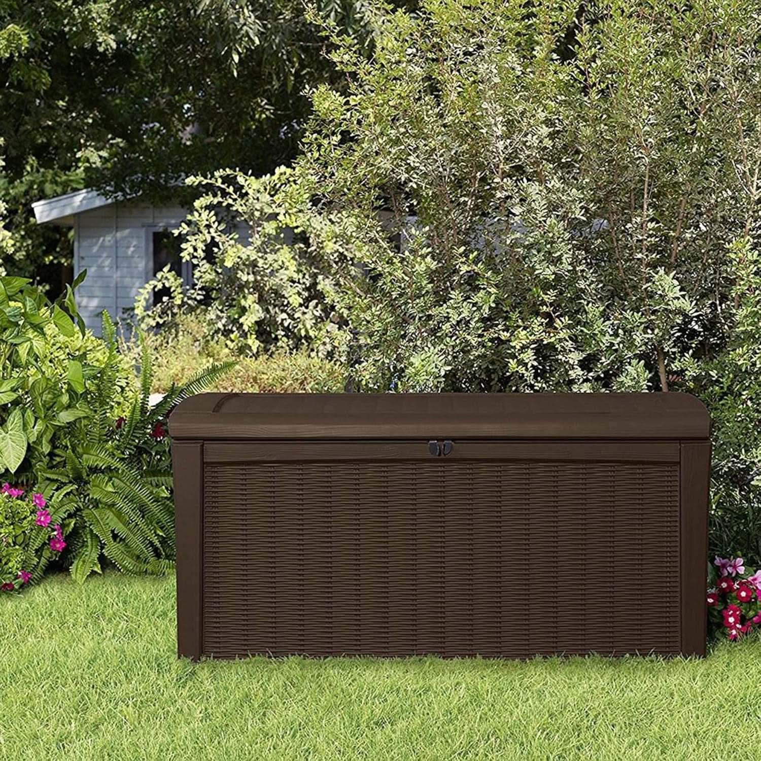Outdoor Waterproof Storage Deck Box for Garden Use