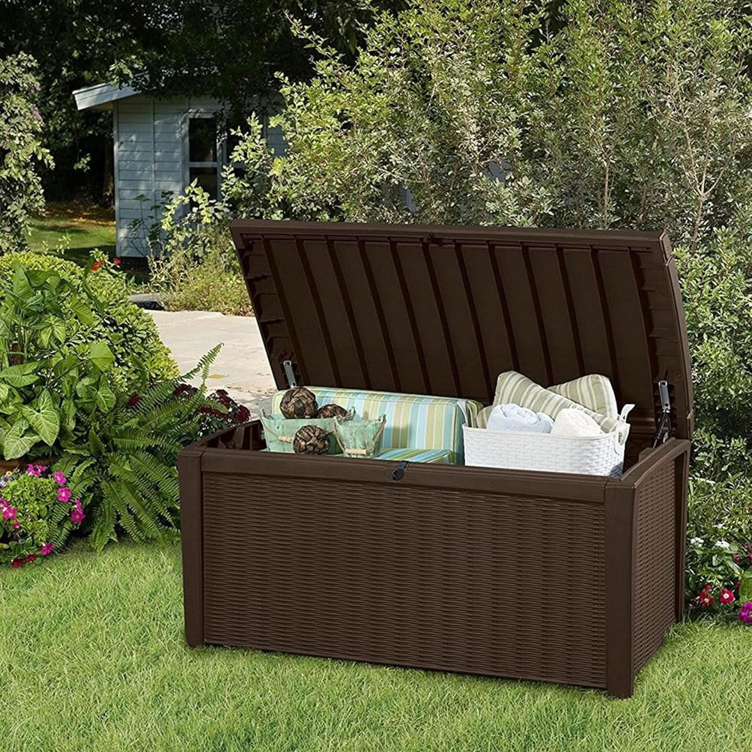 Outdoor Waterproof Storage Deck Box for Garden Use