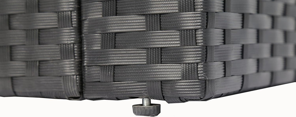 Outdoor Wicker Patio Furniture Set with Comfortable Cushions