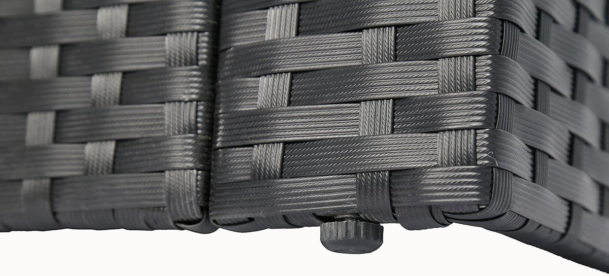 Outdoor Wicker Patio Furniture Set with Comfortable Cushions