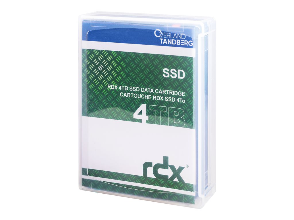 Overland-Tandberg - RDX SSD cartridge - 4 TB - with 3 years Advanced Replacement Service