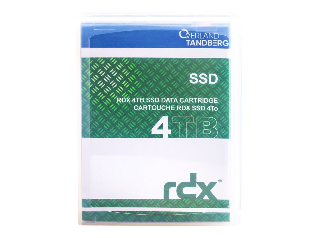 Overland-Tandberg - RDX SSD cartridge - 4 TB - with 3 years Advanced Replacement Service