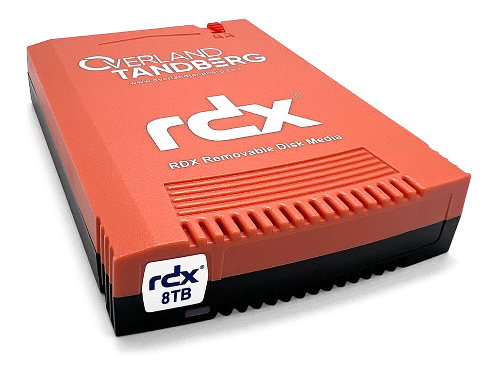 Overland-Tandberg - RDX SSD cartridge - 8 TB - with 3 years Advanced Replacement Service - for Tandberg Data RDX