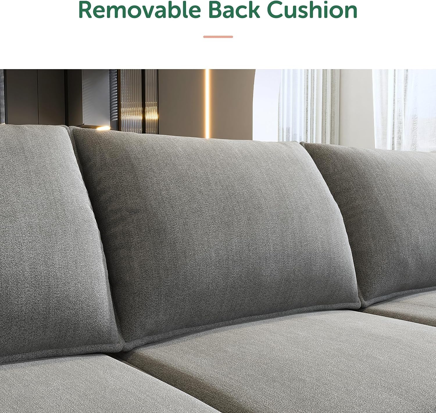 Oversized Modular U Shaped Sectional Sofa With Storage