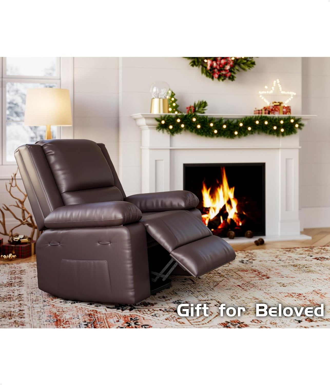 Oversized Power Lift Recliner Chair With Heat And Massage