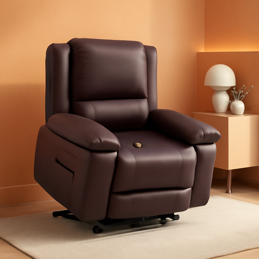 Oversized Power Lift Recliner Chair With Heat And Massage