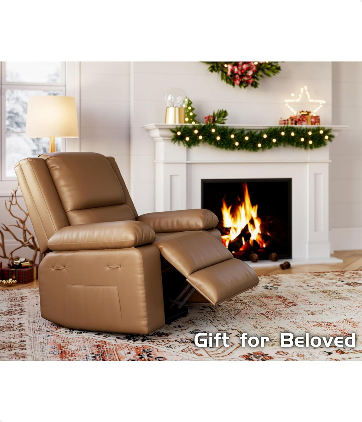 Oversized Power Lift Recliner Chair With Heat Massage