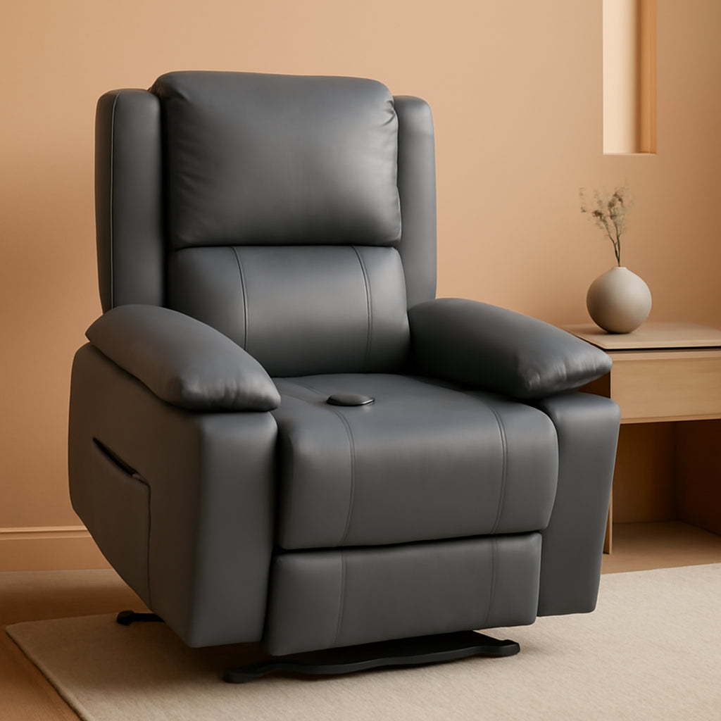 Oversized Power Lift Recliner Chair With Heat Massage