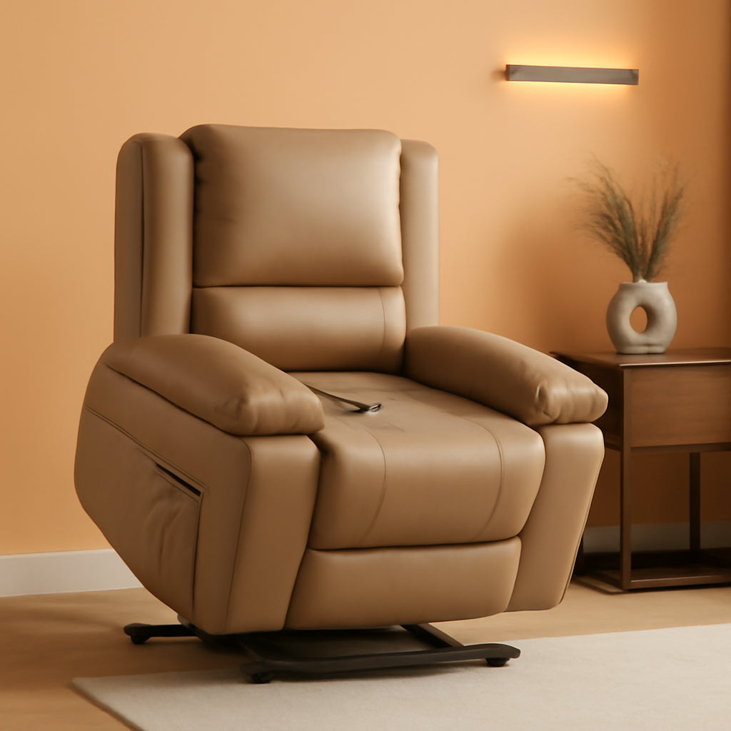 Oversized Power Lift Recliner Chair With Heat Massage