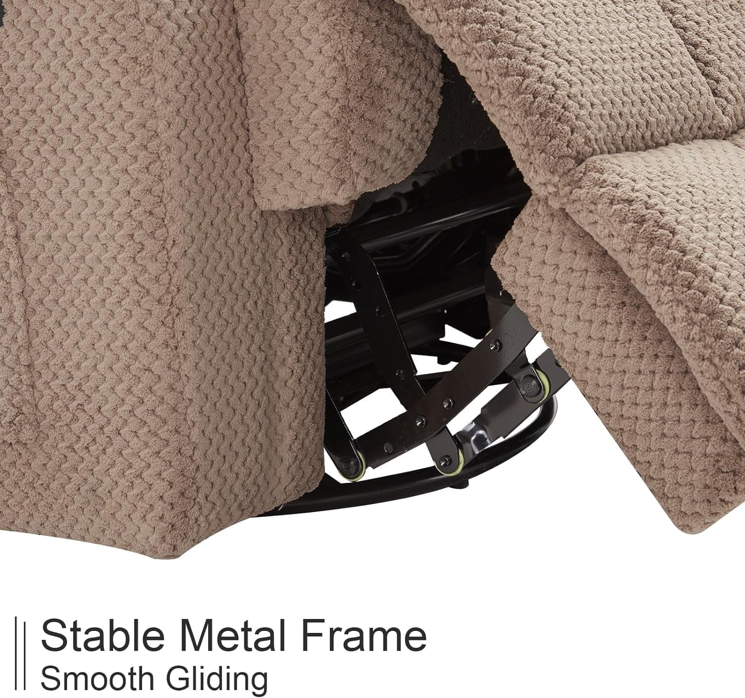 Oversized Rocker Recliner Chair With 360 Degree Swivel