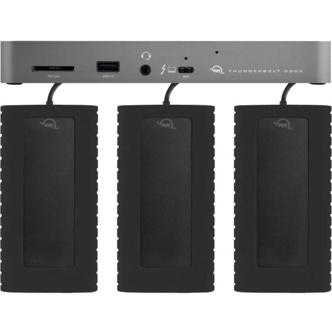 Owc Thunderbolt 4 Wired Black, Grey