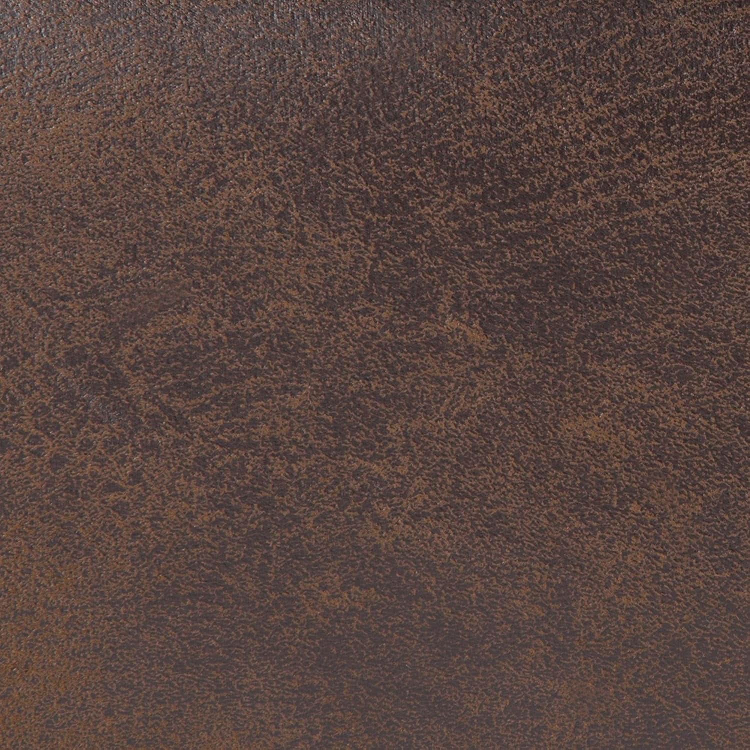 Owen 34 Distressed Chestnut Brown Coffee Table Ottoman