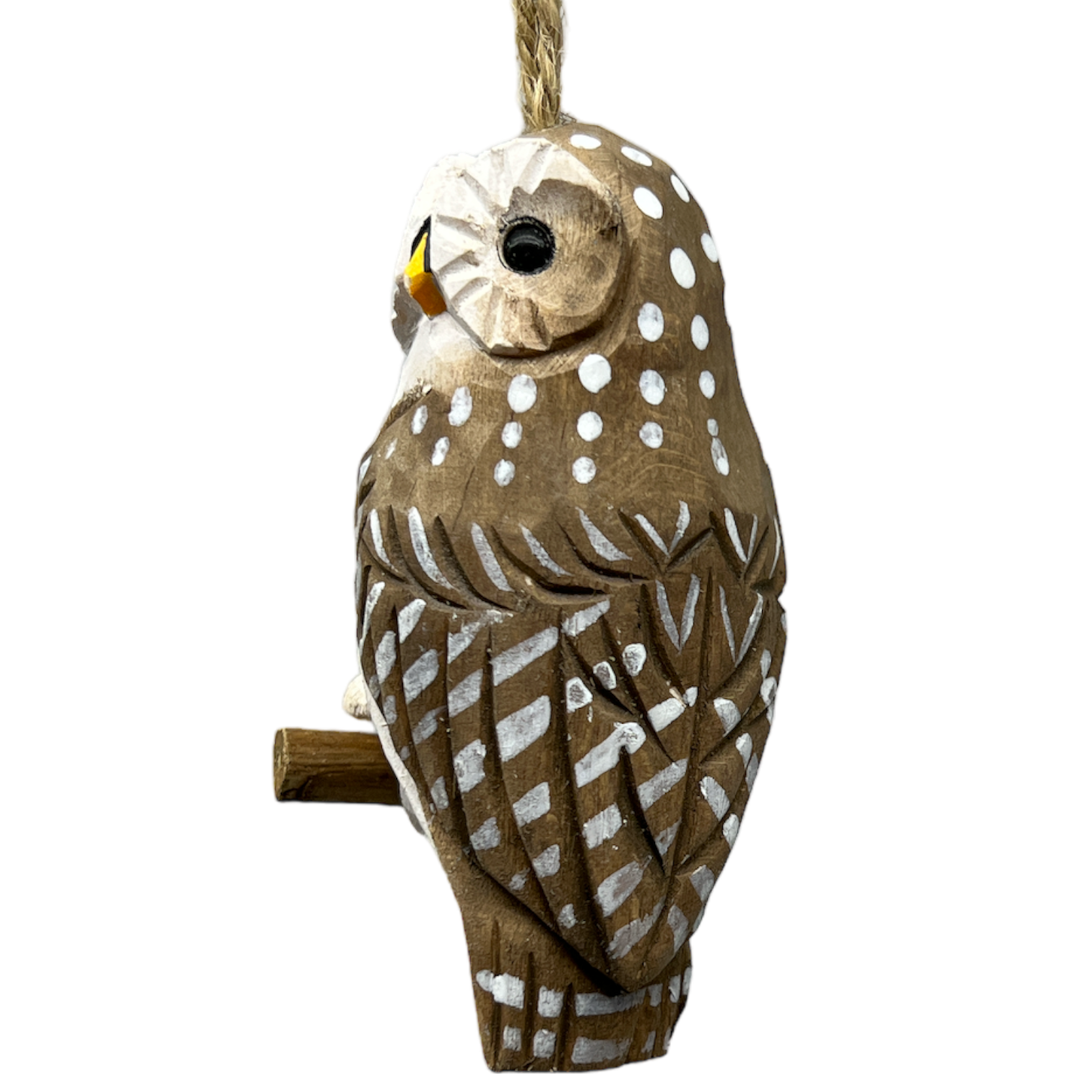 Owl 3D Wooden Ornament