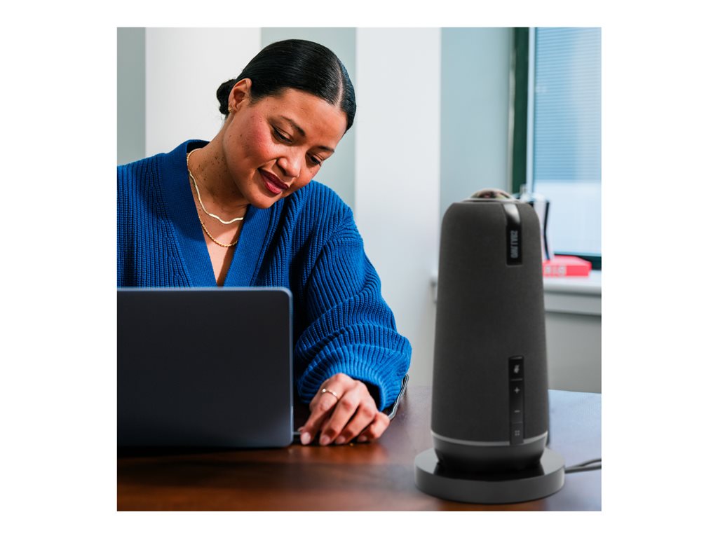 Owl Labs Meeting Owl 4+ - Premium Pack - video conferencing device - with Owl Care - with Owl 4+ Stand BND405-0001