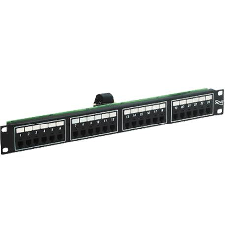 PATCH PANEL-F/TELCO-6P2C-24-PORT-1RM ICC-ICMPPTF242