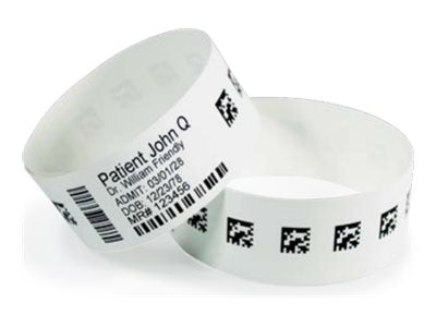 PDC Healthcare ScanBand DR - White - 11.5 in x 0.75 in 1500 label(s) (6 roll(s) x 250) wristband labels C7421-11-PDJ-X6