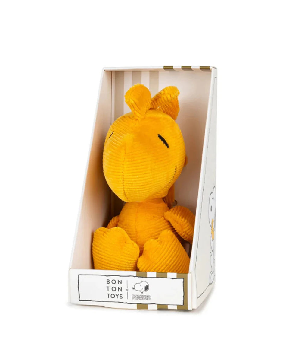 PEANUTS Woodstock Mini Corduroy Plush Warm Yellow