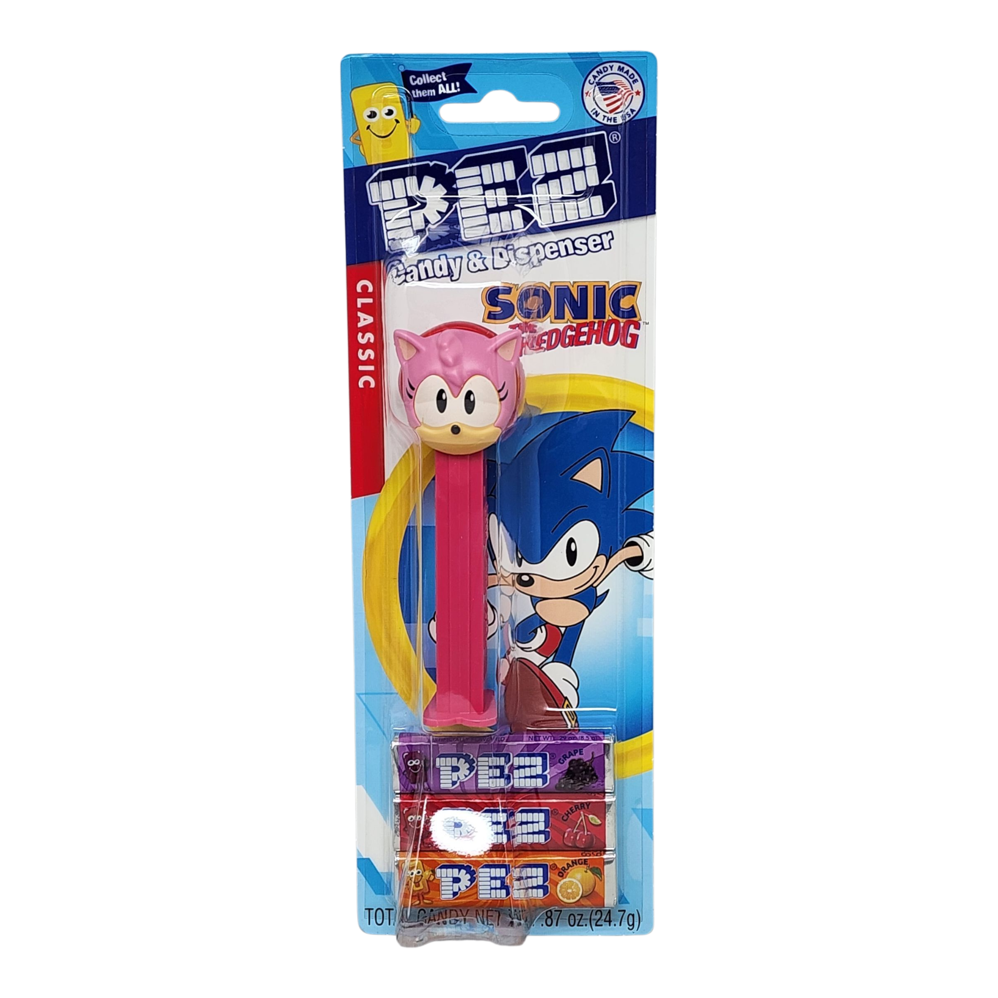 PEZ Sonic The Hedgehog Dispenser - Amy Rose