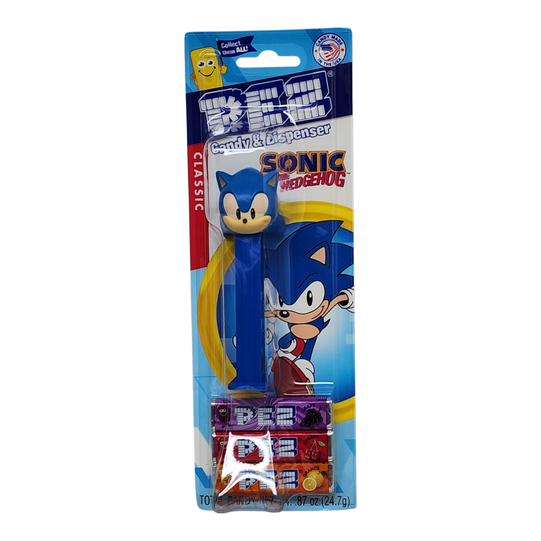 PEZ Sonic The Hedgehog Dispenser - Sonic