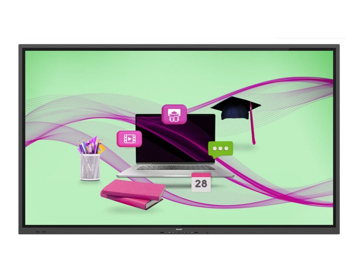 PHILIPS 65Inch UHD 20-Point Touch Display 18/7 Commercial Use