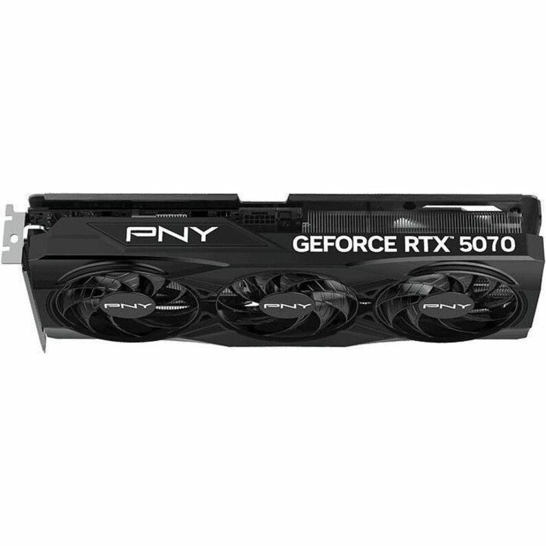 PNY GeForce RTX 5070 12GB Blackwell Triple Fan GPU for Gamers