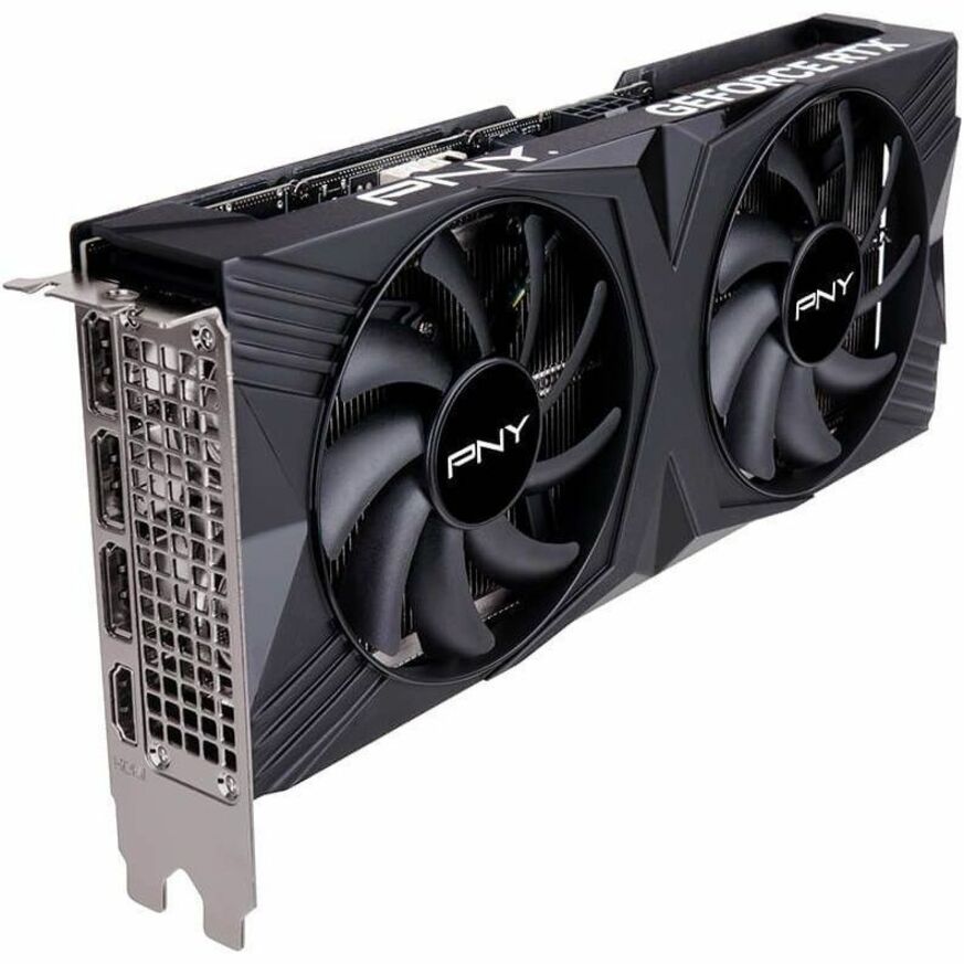 PNY NVIDIA GeForce RTX 4070 Graphic Card - 12 GB GDDR6X - 7680 x 4320 - 1.92 GHz Core - 2.