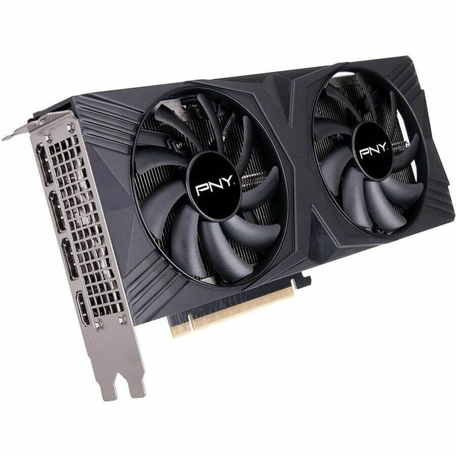 PNY NVIDIA GeForce RTX 4070 Graphic Card - 12 GB GDDR6X - 7680 x 4320 - 1.92 GHz Core - 2.