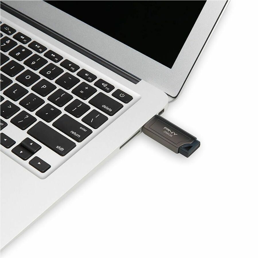 PNY PRO Elite V2 USB 3.2 Gen 2 Flash Drive - 256 GB - USB 3.2 (Gen 2) - 600 MB/s Read Spee
