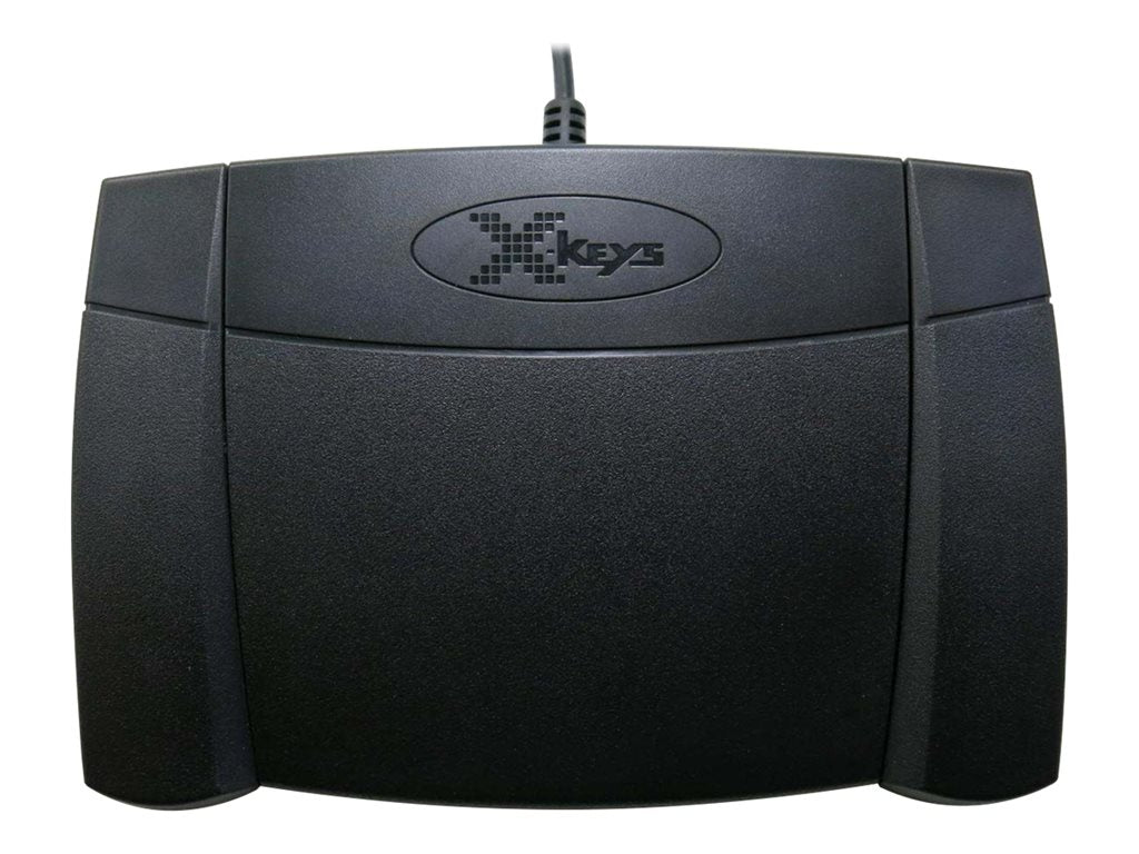 P.I. Engineering X-keys XK-3 - Pedals - 3 buttons - wired - for PC XK-0986-UEP3-R