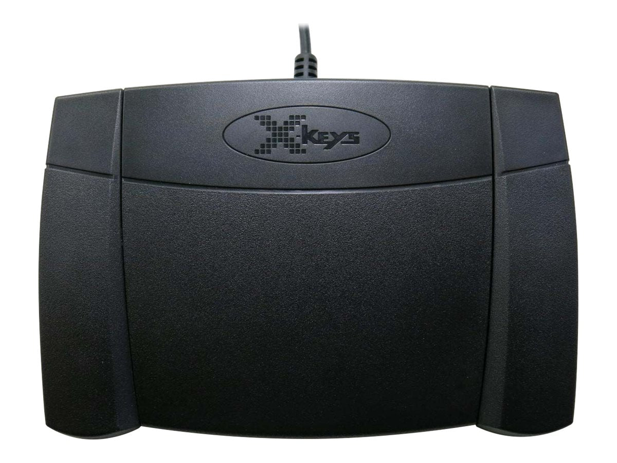 P.I. Engineering X-keys XK-3 - Pedals - 3 buttons - wired - for PC XK-0986-UEP3-R