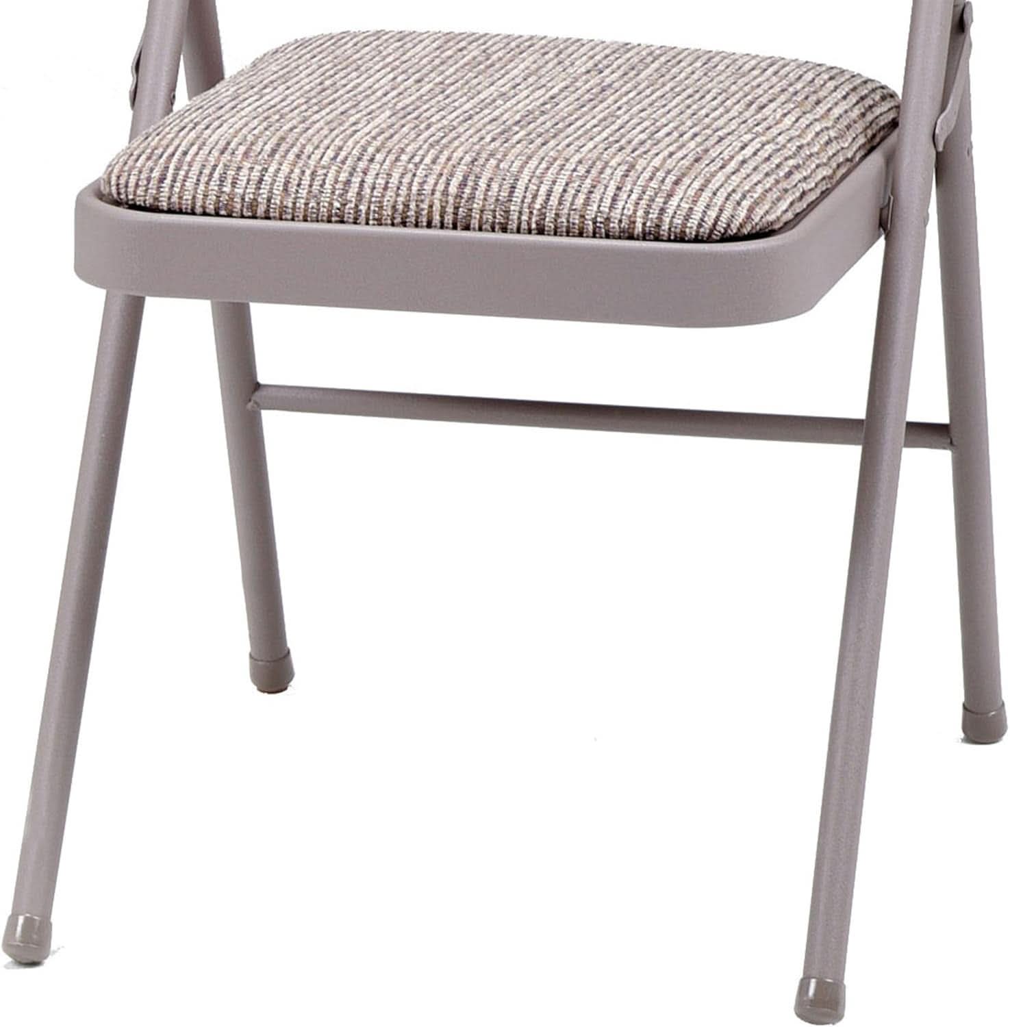 Padded Folding Chairs 4 Pack Fabric Chicory Lace Set