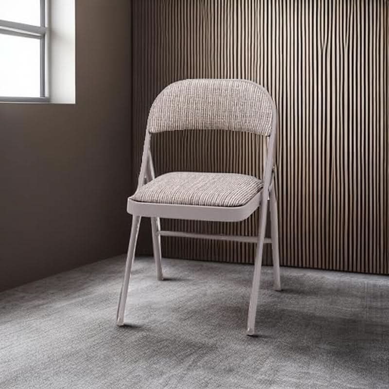 Padded Folding Chairs 4 Pack Fabric Chicory Lace Set